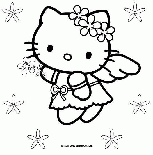 Hello Kitty kolorowanki